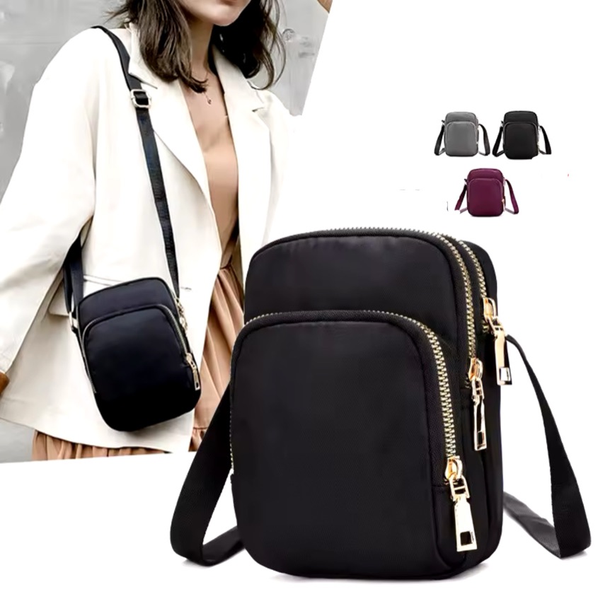 👜 Bolso Body Bag de Nailon – ¡Estilo y Funcionalidad en Miniatura! ✨